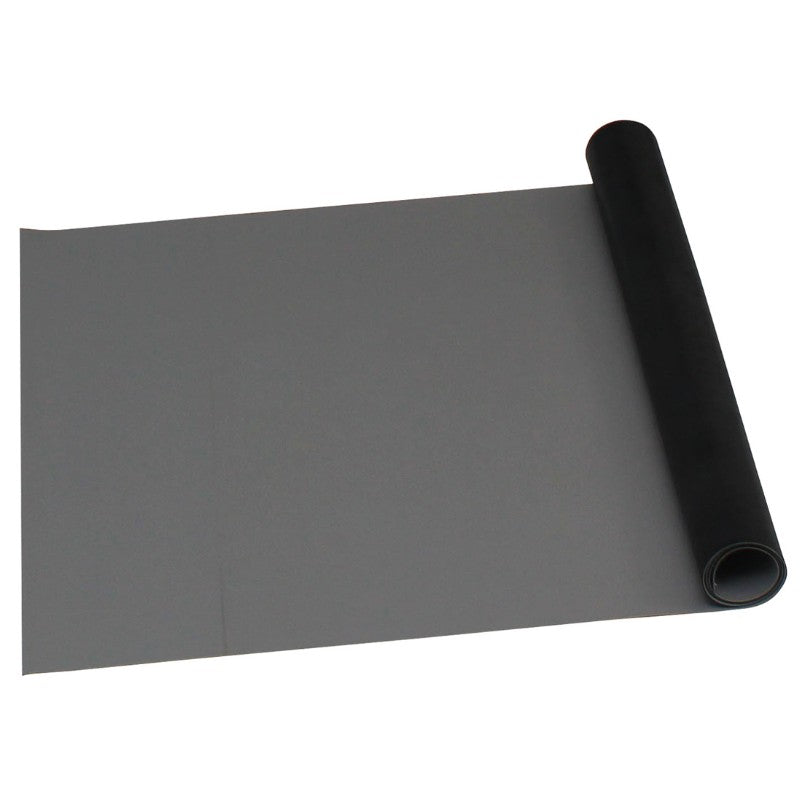 ESD Worksurface Mat, Dual Layer Rubber, Grey Roll .060" x 36" x 50'