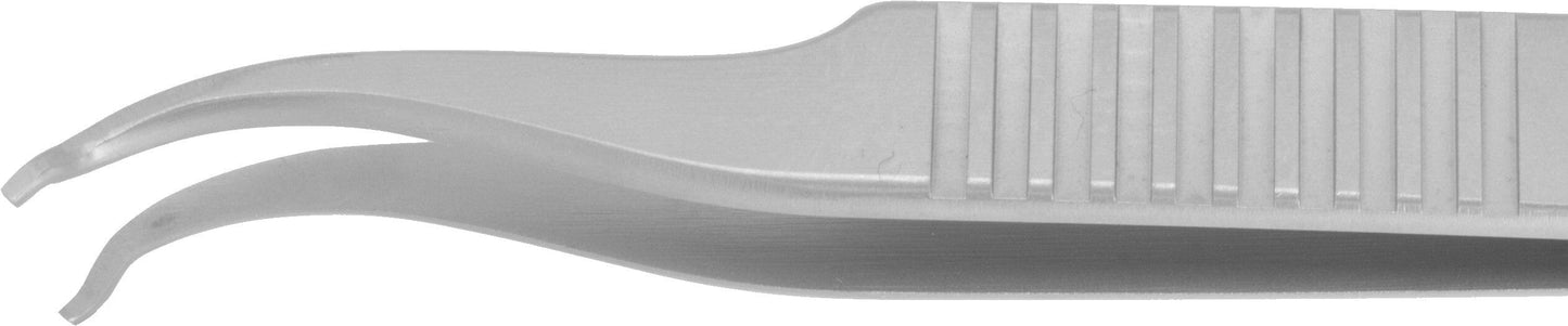 Excelta Tweezers 124-SA Curved Angulated Points, Anti-Mag Neverust Steel 4.25"