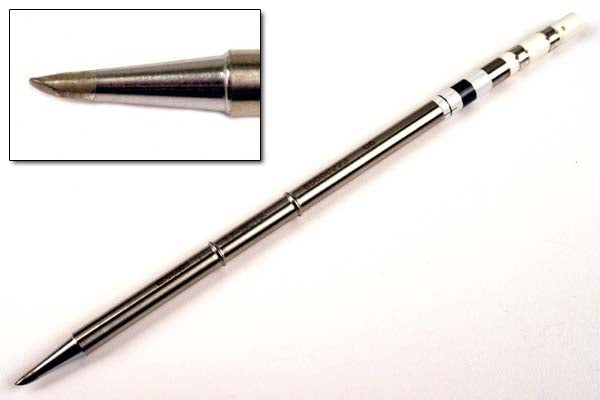 Hakko T15-BC12 Tip, Bevel, 1.2mm/60° X 15mm, FM-2027