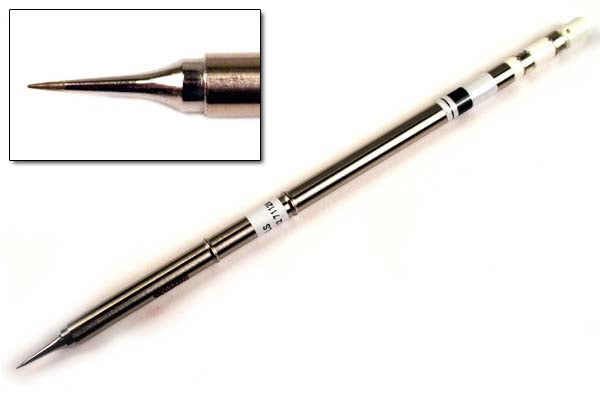 Hakko T15-ILS Tip, Conical, Slim, R0.1 X 13.5mm, FM-2027