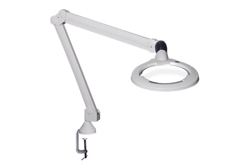 Luxo Circus LED Magnifier, 5-Diopter, 45 inch, White – SMT Supplies