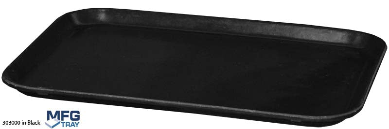 MFG TRAY ESD Cart/Conveyor Tray 13-3/4" x 10-5/8" x 1", Black