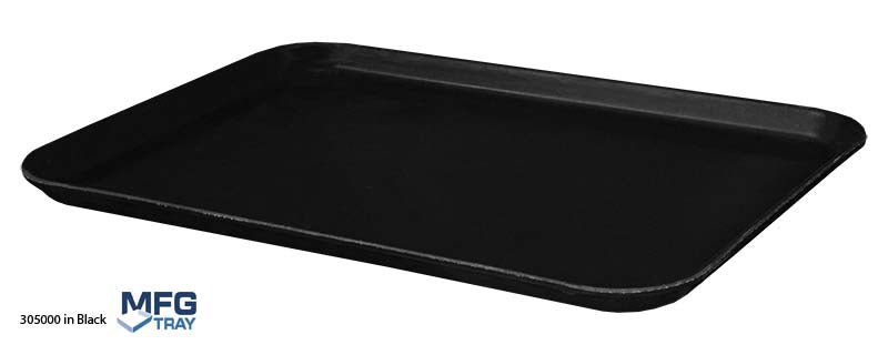 MFG TRAY ESD Cart/Conveyor Tray 21-7/8" x 16" x 1", Black