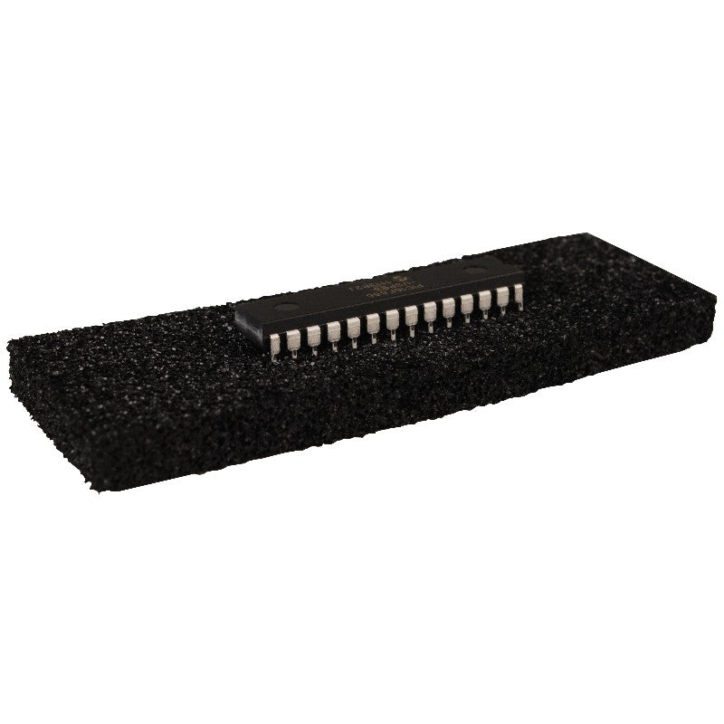 PROTEKTIVE PAK 37640 FOAM, BLACK COND, LEAD INSERTION GRADE, 1/4 x2-7/16x1
