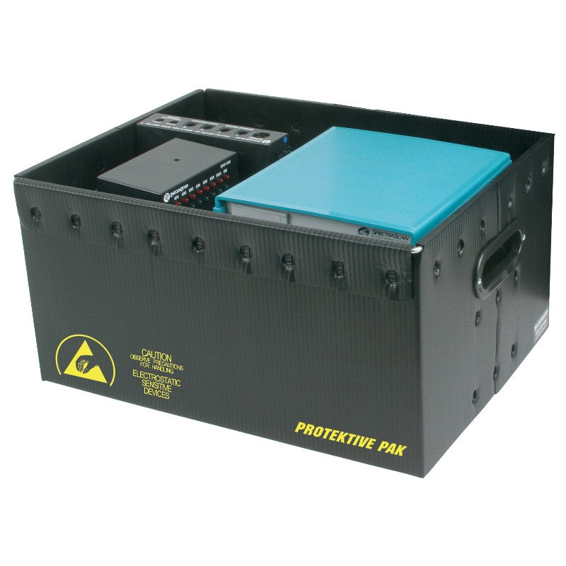 PROTEKTIVE PAK 39111 STORAGE CONTAINER, PLASTEK, 22-7/8 x 12-7/8 x 6 IN