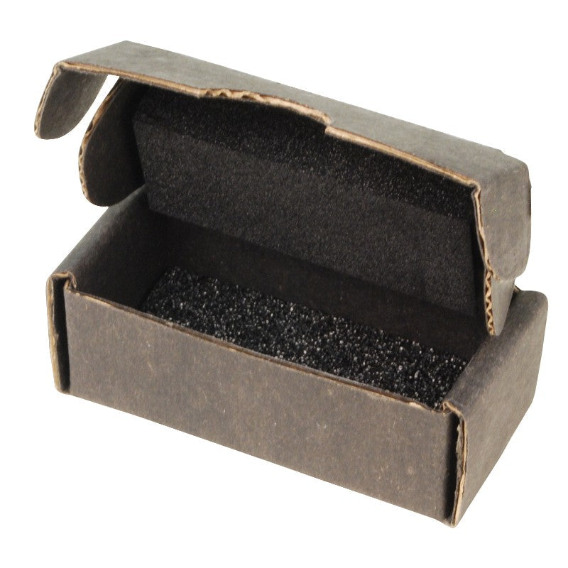 PROTEKTIVE PAK 39550 SMALL COMPONENT SHIPPER, BLACK FOAM TOP/BOTTOM, 7x3-1/2x1