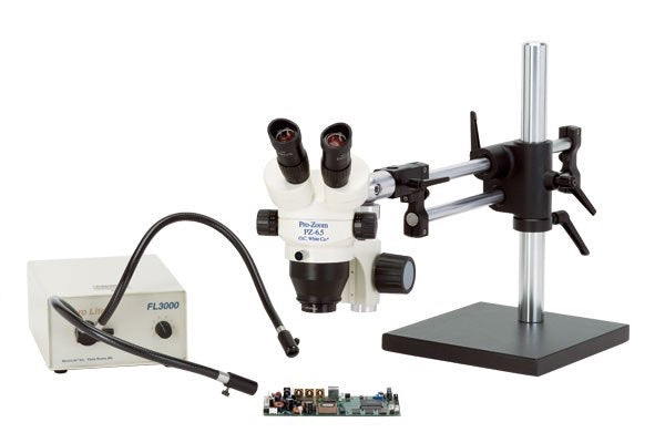 ProZoom 6.5 Binocular Microscope - Ball Bearing Base - ESD Safe