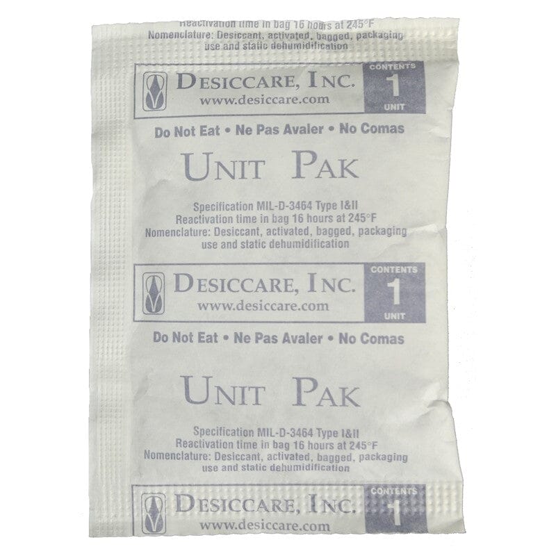 SCS Desiccant in Tyvek® Pouch, 1 Unit, 1800/Drum