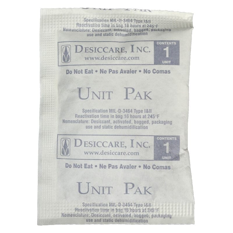SCS Desiccant in Tyvek® Pouch, 1 Unit, 300/Pail