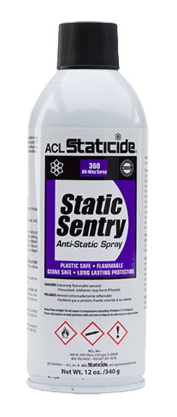 Staticide® 2006 Static Sentry Anti-Static Spray, 12 oz Aerosol