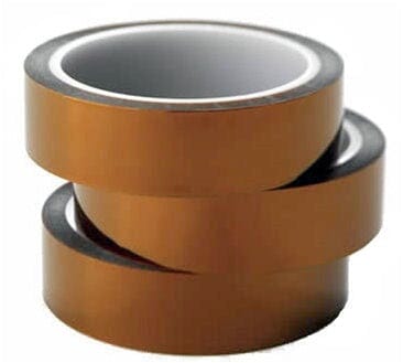 TAPE, POLYIMIDE (KAPTON) HIGH TEMPERATURE, .125 IN x 36 YDS