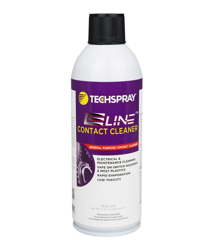 Techspray E-Line Contact Cleaner 1622-10S, Aerosol, 10 oz