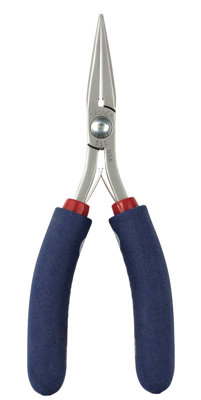 Tronex Flat-Nose Pliers Smooth Jaw with Ergonomic Handle