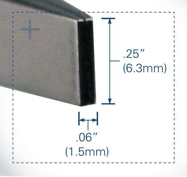 Tronex 545 Flat Nose Wide Tip Short Jaw Pliers, Standard Handle