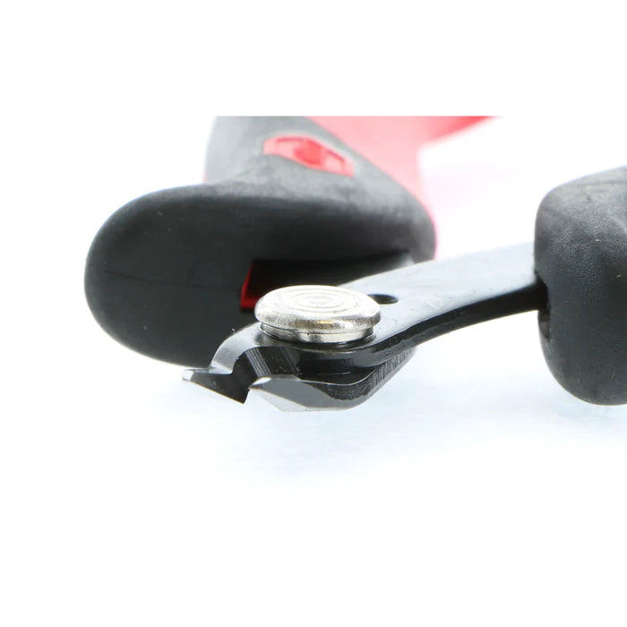 Wiha 56818 Electronic Diagonal Cutters, Wide Pointed Head, Full Flush