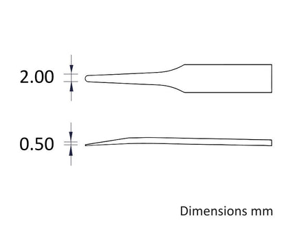 Ideal-tek Full Plastic Tweezers 702A.SV.ITU – view 3