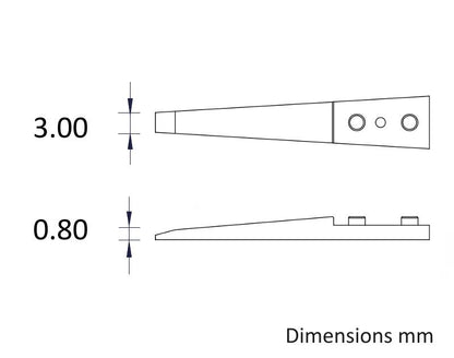 Ideal-tek Plastic Tweezer Tips A272CF – view 2
