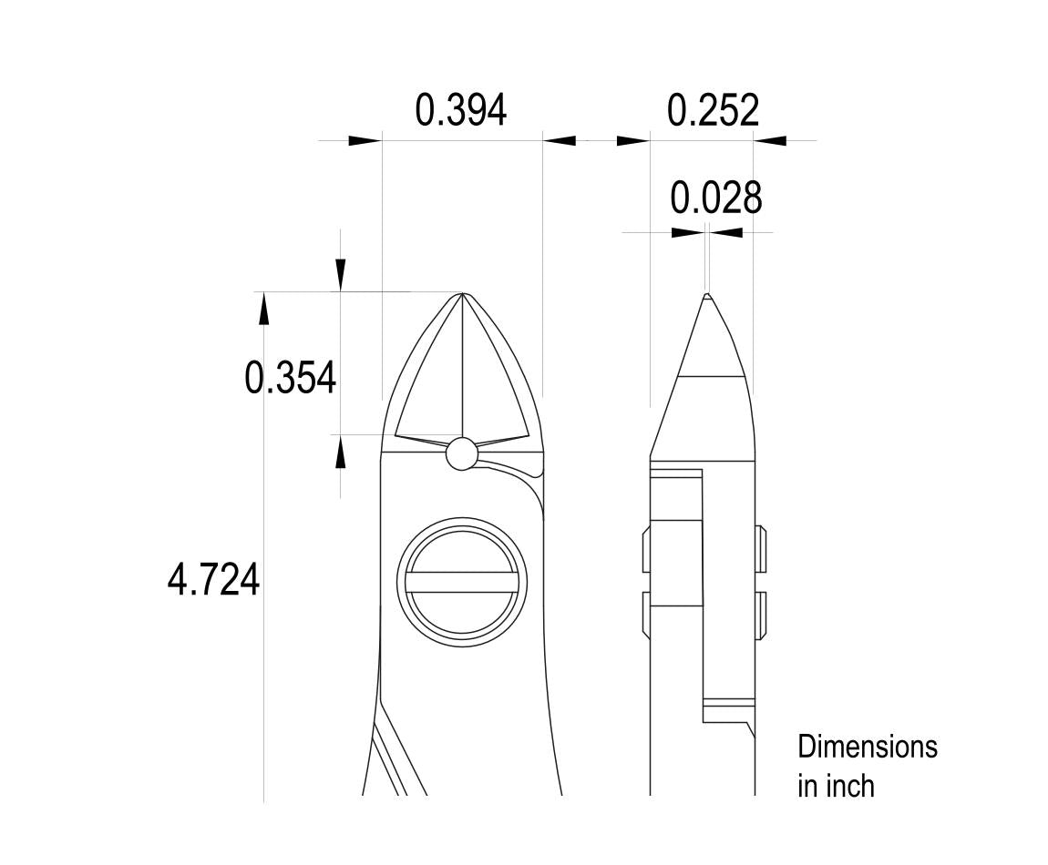 Ideal-tek High Precision Cutters ES5141.CR.BG.ITU – view 4
