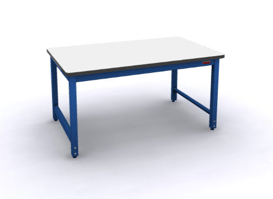 RTW Work Table with Laminate Surface and Protective Edge 30 x 60