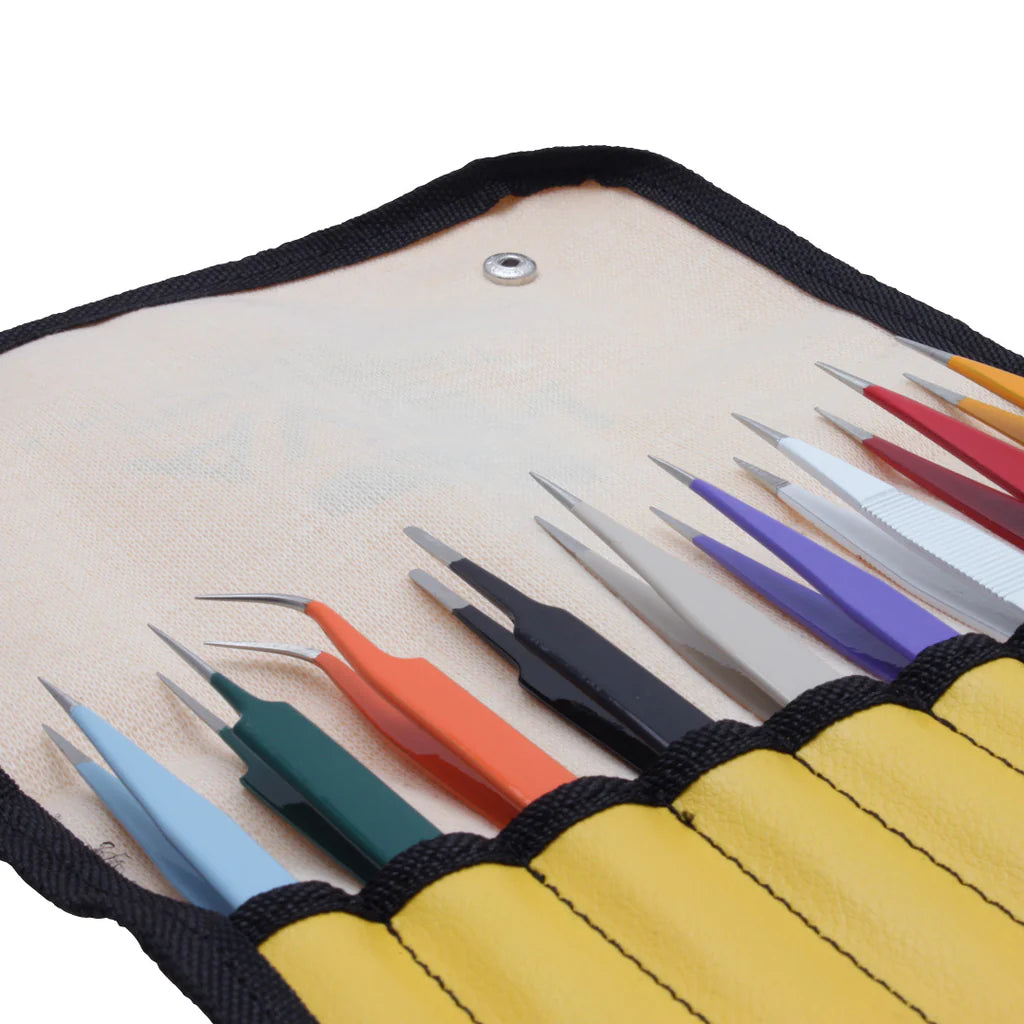 Aven E-Z Pik 9-Piece Tweezer Set