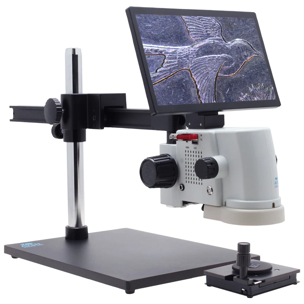 Aven MicroVue Digital Microscope with Ultra-Glide Stand and X/Y/R Stage