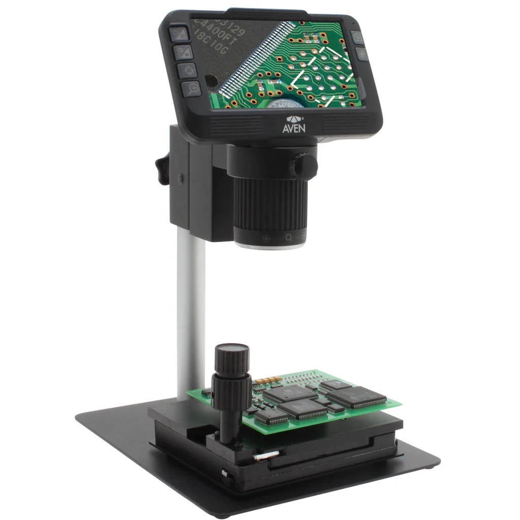 Visual Scope Microscope Aven Mighty Scope ClearVue Digital Microscope 8x-25x with Post Stand ...