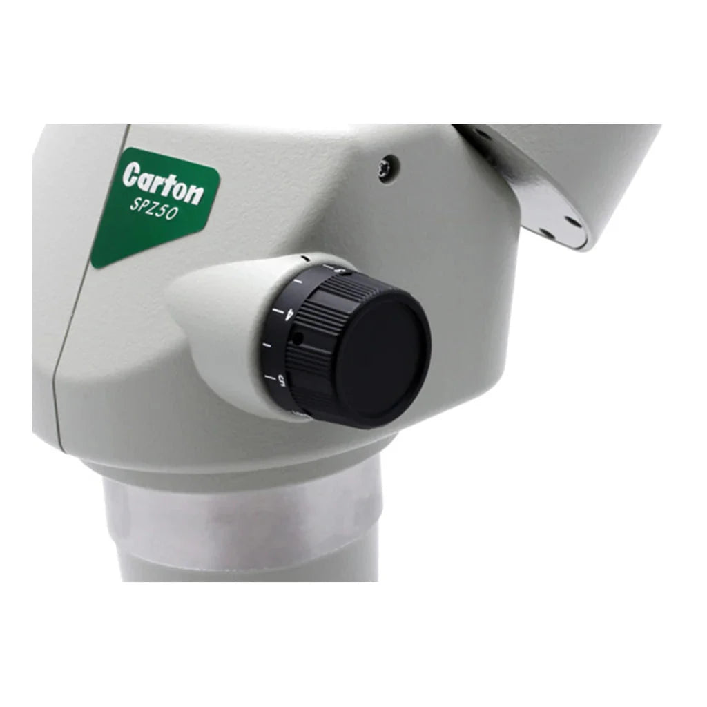 Aven SPZ-50 Stereo Zoom Binocular Microscope on a Post Stand w/Integrated LED Light