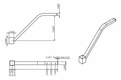 BenchPro 45° Adjustable Light Frames – Ergonomic Industrial Workbench Lighting Solution