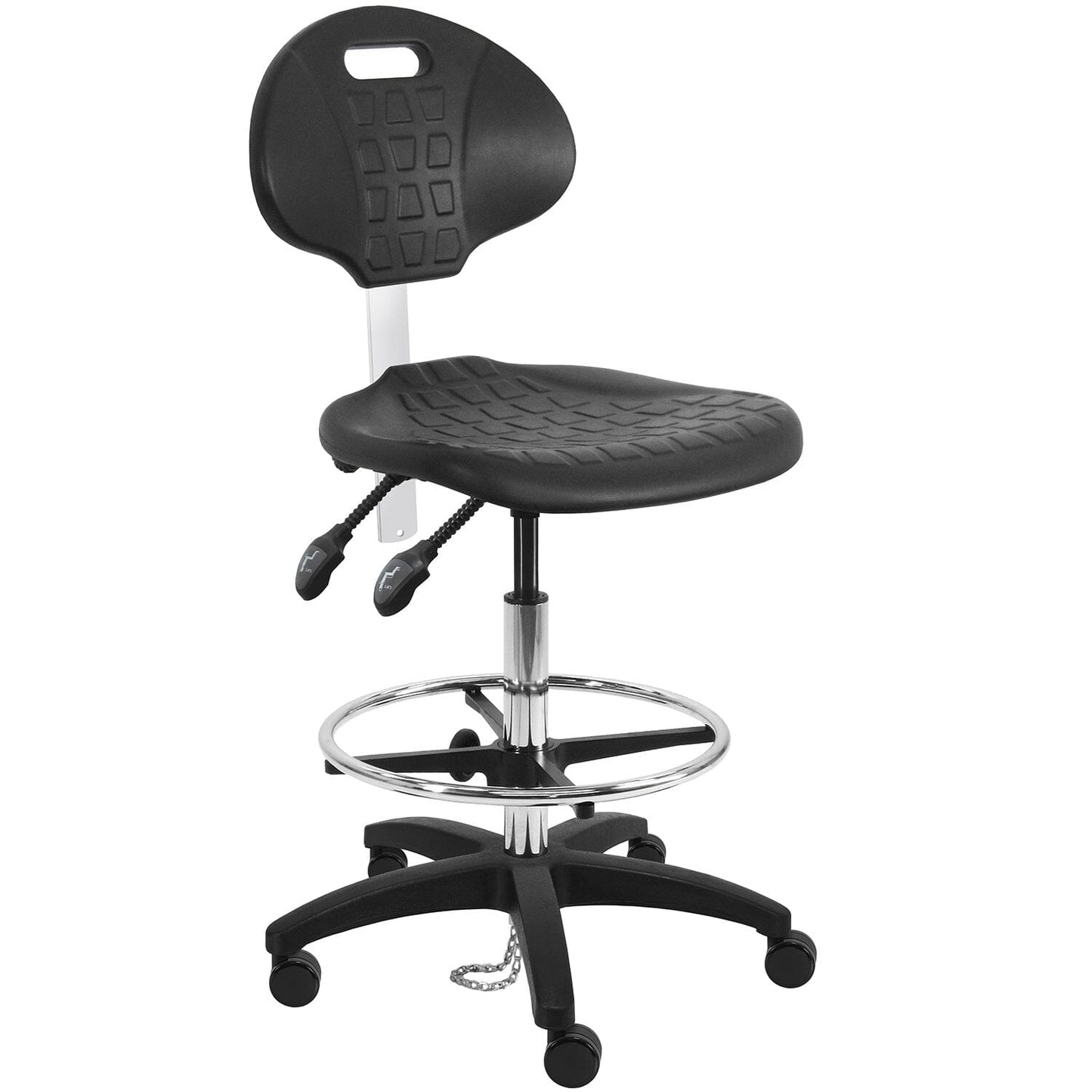 BenchPro Ergonomic ESD Urethane Tall Chair with Footring
