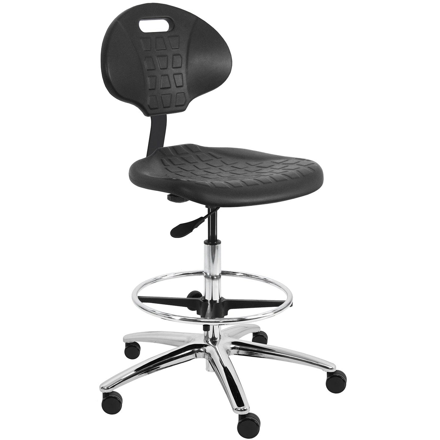 BenchPro Ergonomic Urethane Office Tall Chair with Footring