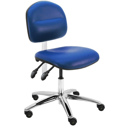 BenchPro Lincoln Series Ergonomic ESD Safe Vinyl Desk Height Chair