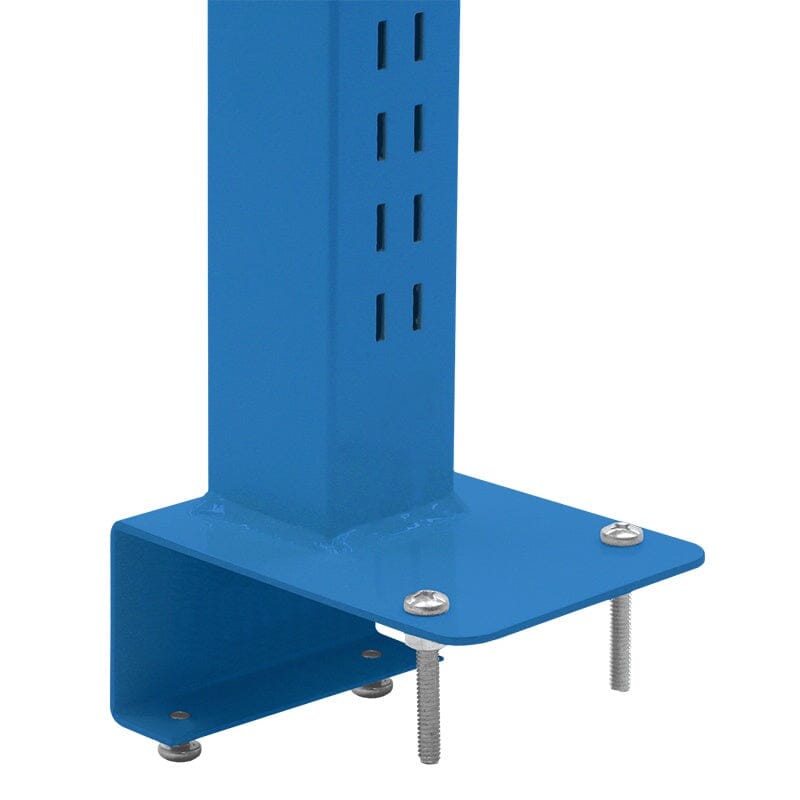 BenchPro Single Sided Slotted Uprights for 1.75" thick top benches, Set of Two. (For Butcherblock)