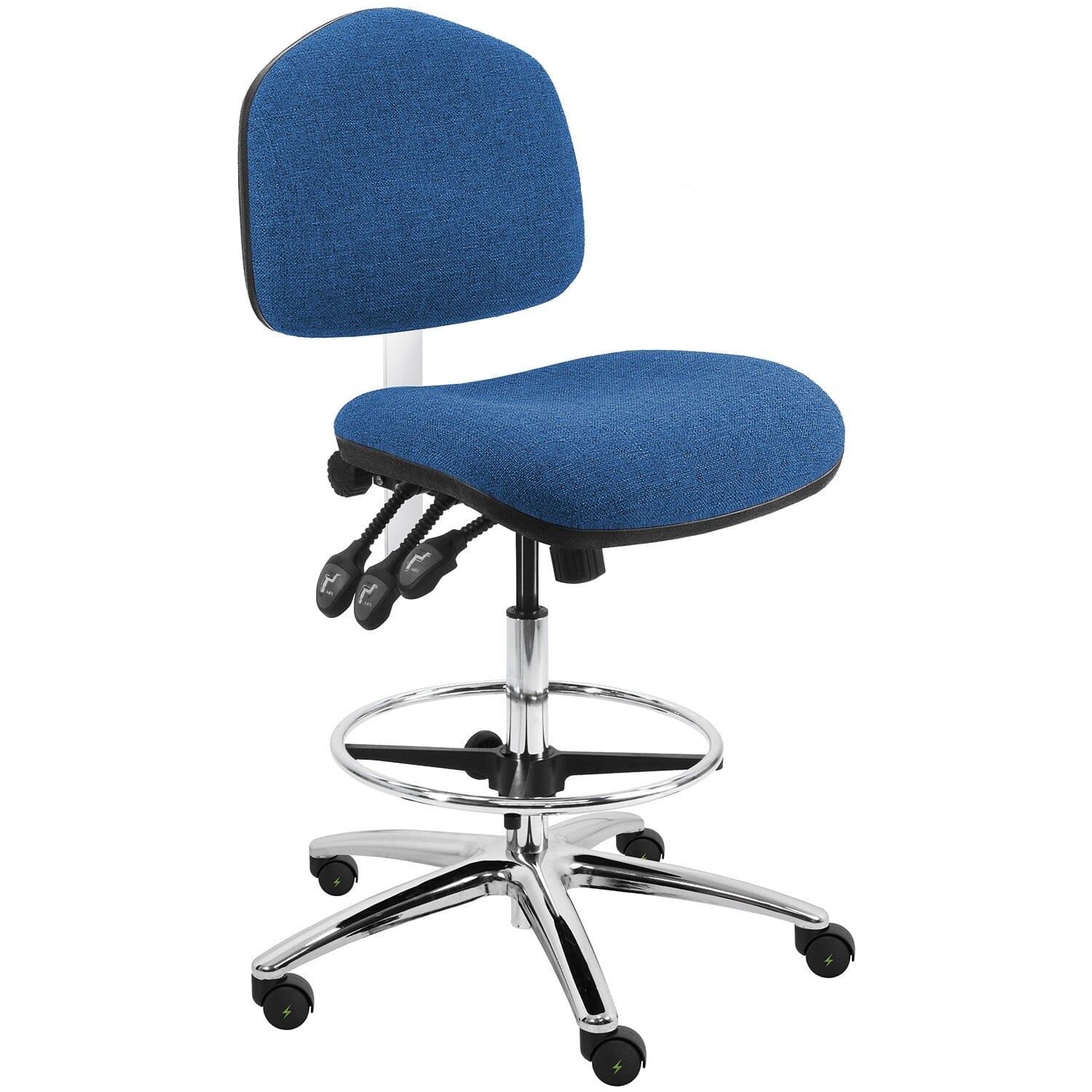BenchPro Washington Series Ergonomic ESD Safe Tall Fabric Chair