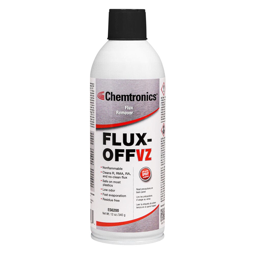 Chemtronics ES6200 Flux-Off VZ Flux Remover, 12 oz Aerosol