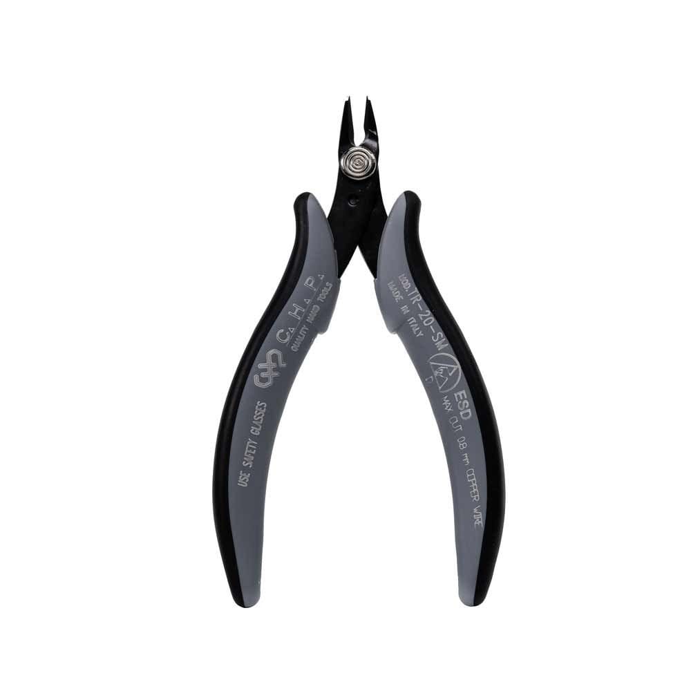 CHP TR-20-SM-D Cutter, Micro, Slim Head, Flush Cut, Dissipative Handles