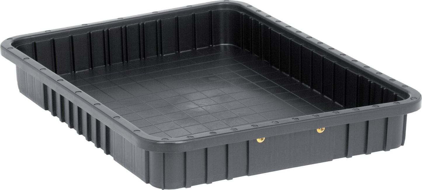 Conductive Dividable Grid Container DG93030CO, 22-1/2"L x 17-1/2"W x 3"H