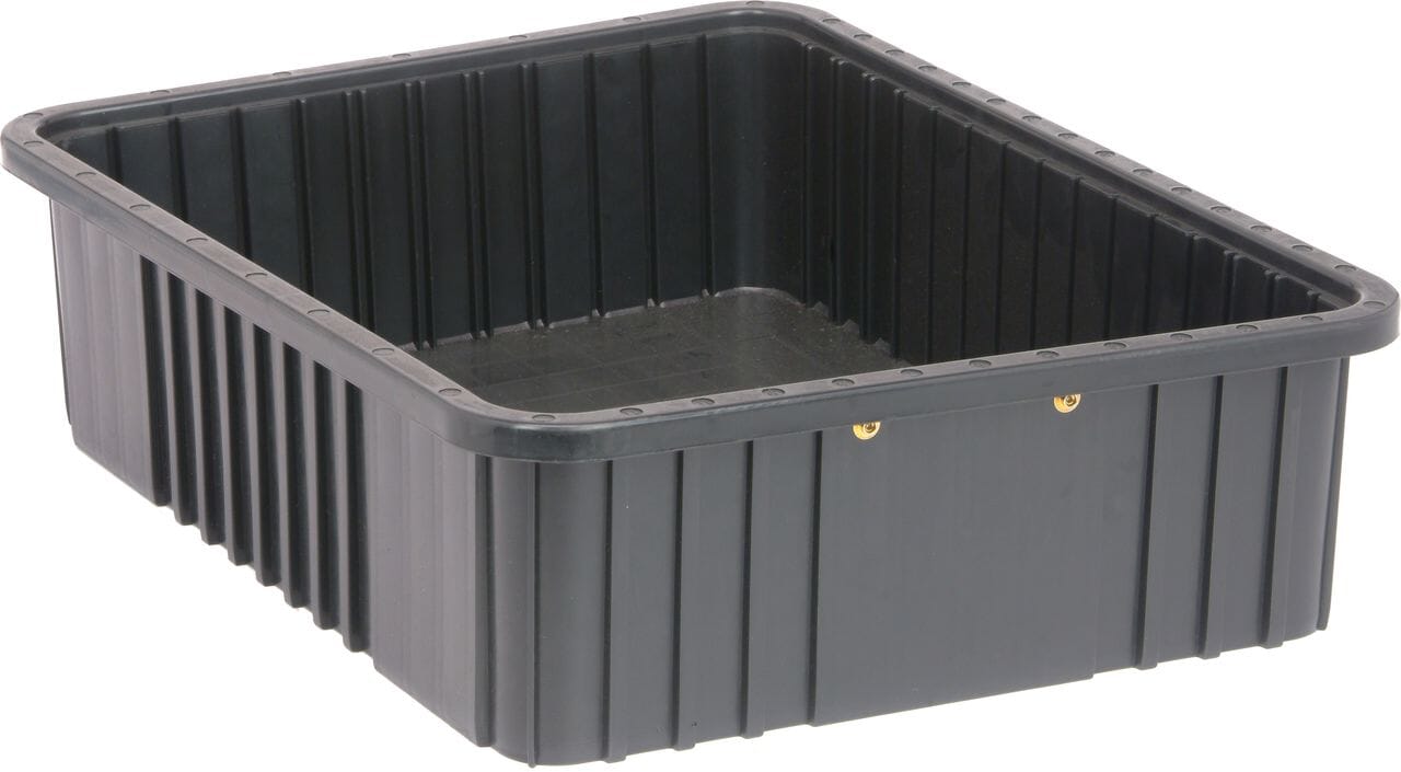 Conductive Dividable Grid Container DG93060CO, 22-1/2"L x 17-1/2"W x 6"H