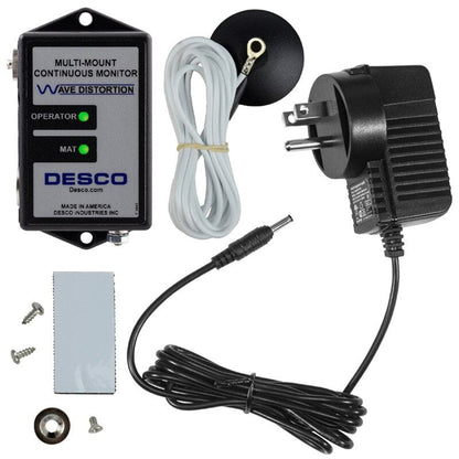 Desco 19336 Multi-Mount Continuous Monitor with North American Plug