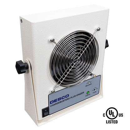 Desco 60503 Chargebuster Plus Single-Fan Ionizer, North America