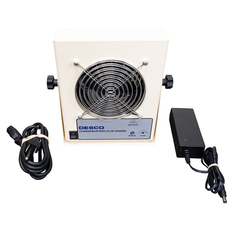 Desco 60503 Chargebuster Plus Single-Fan Ionizer, North America