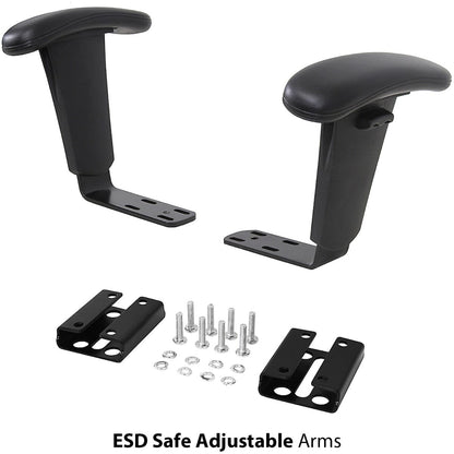 ESD Safe Adjustable Arms for Chairs