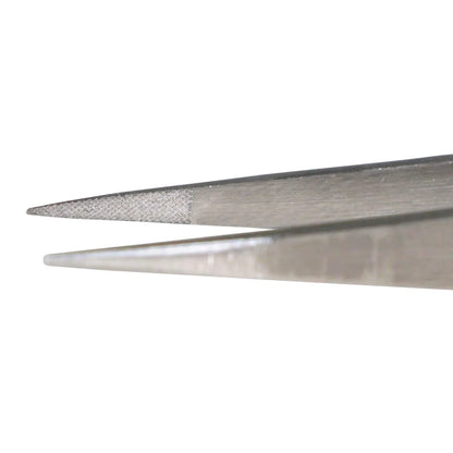 EZ Grip Micro-Serrated Tweezers Stainless Steel, OO Pattern