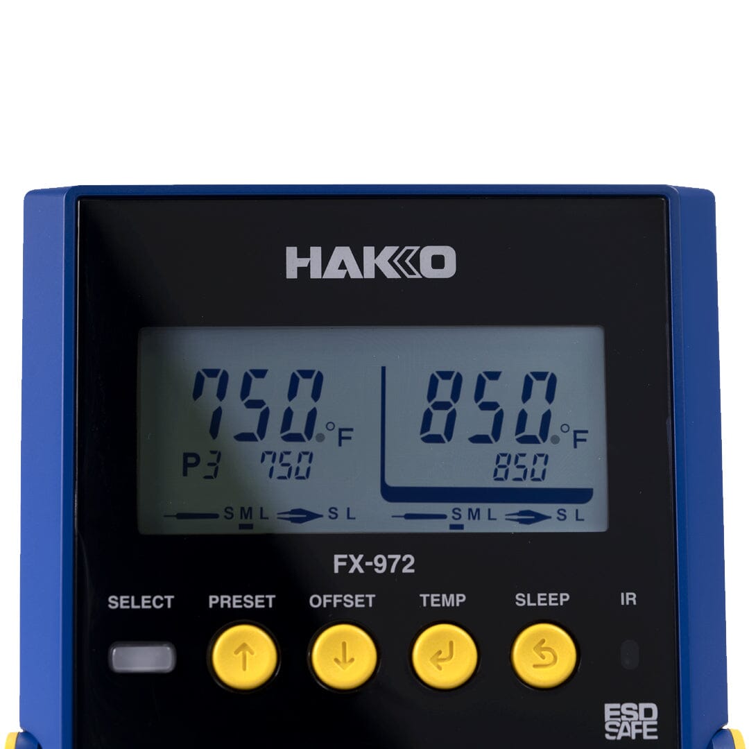 Hakko FX-972 Dual Port Soldering Station, Station Only