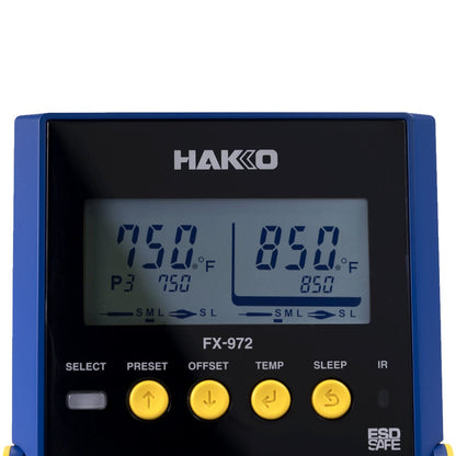 Hakko FX-972 Dual Port Soldering Station, Station Only