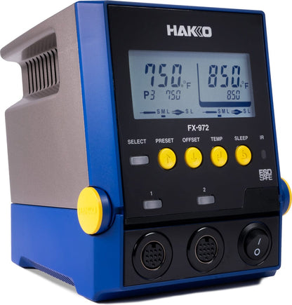 Hakko FX-972 Dual Port Soldering Station, Station Only