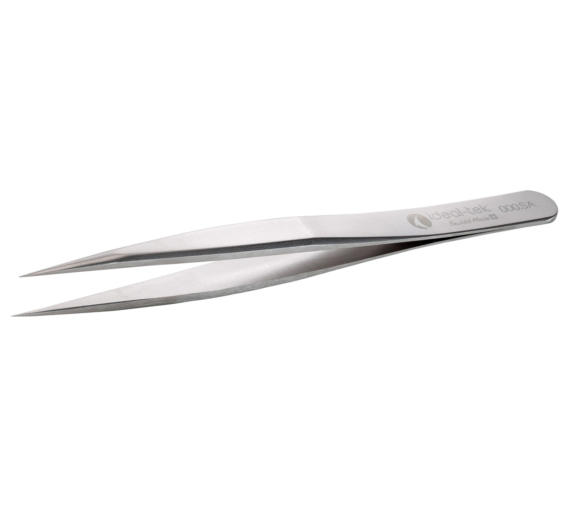 Ideal-tek 000.SA.0 High Precision Tweezers, Style 000, Anti-Acid/Anti-Mag SS, 120mm-4.7″