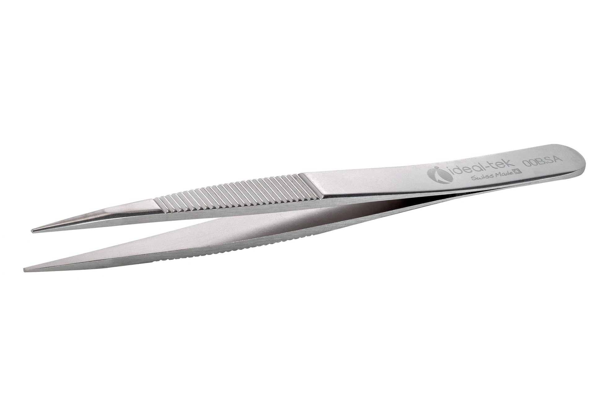 Ideal-tek 00B.SA.0 High Precision Tweezers, Style 00, Anti-Acid/Anti-Mag SS, 120mm-4.7″