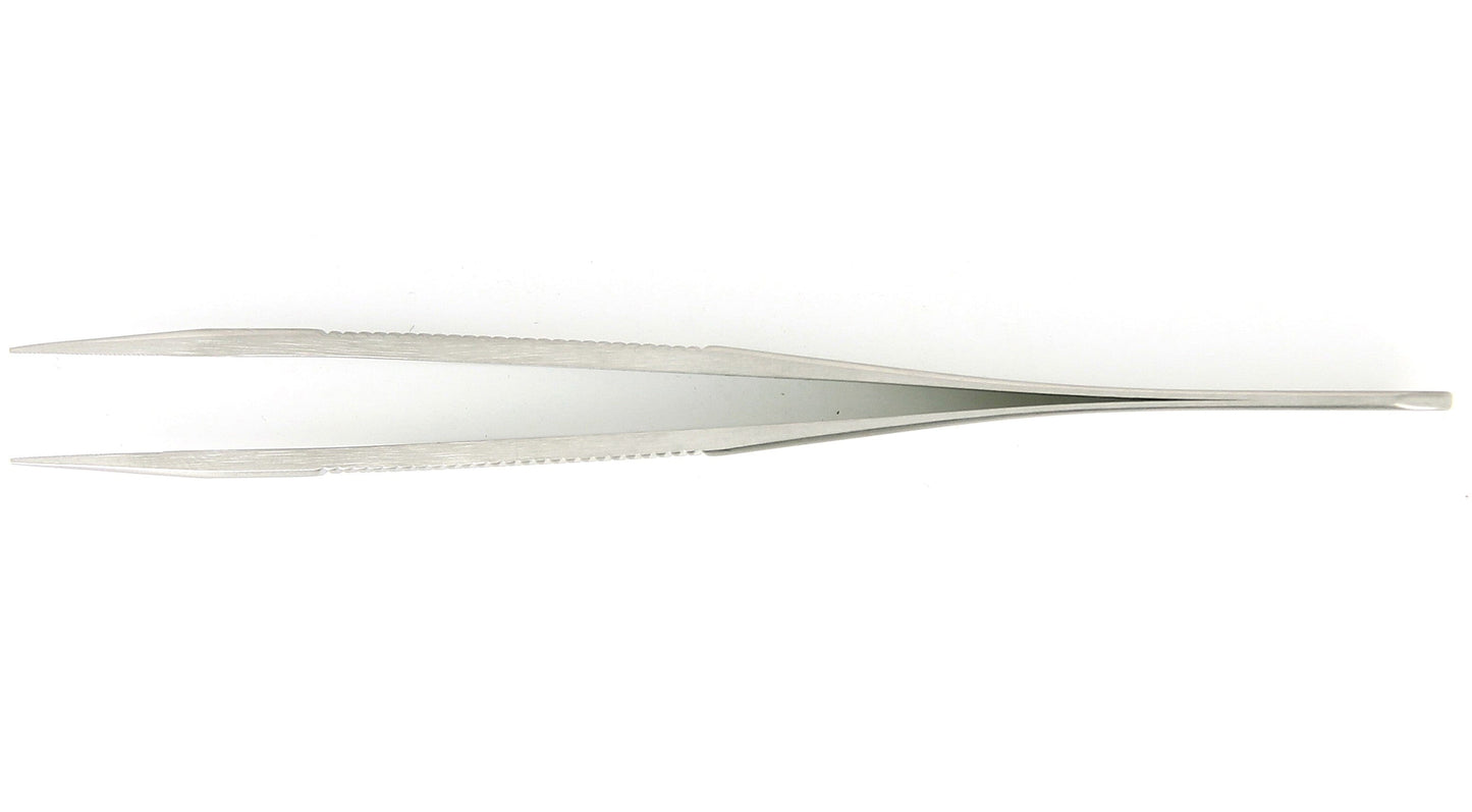 Ideal-tek 00D.SA.0 High Precision Tweezers, Style 00, Anti-Acid/Anti-Mag SS, 120mm-4.7″