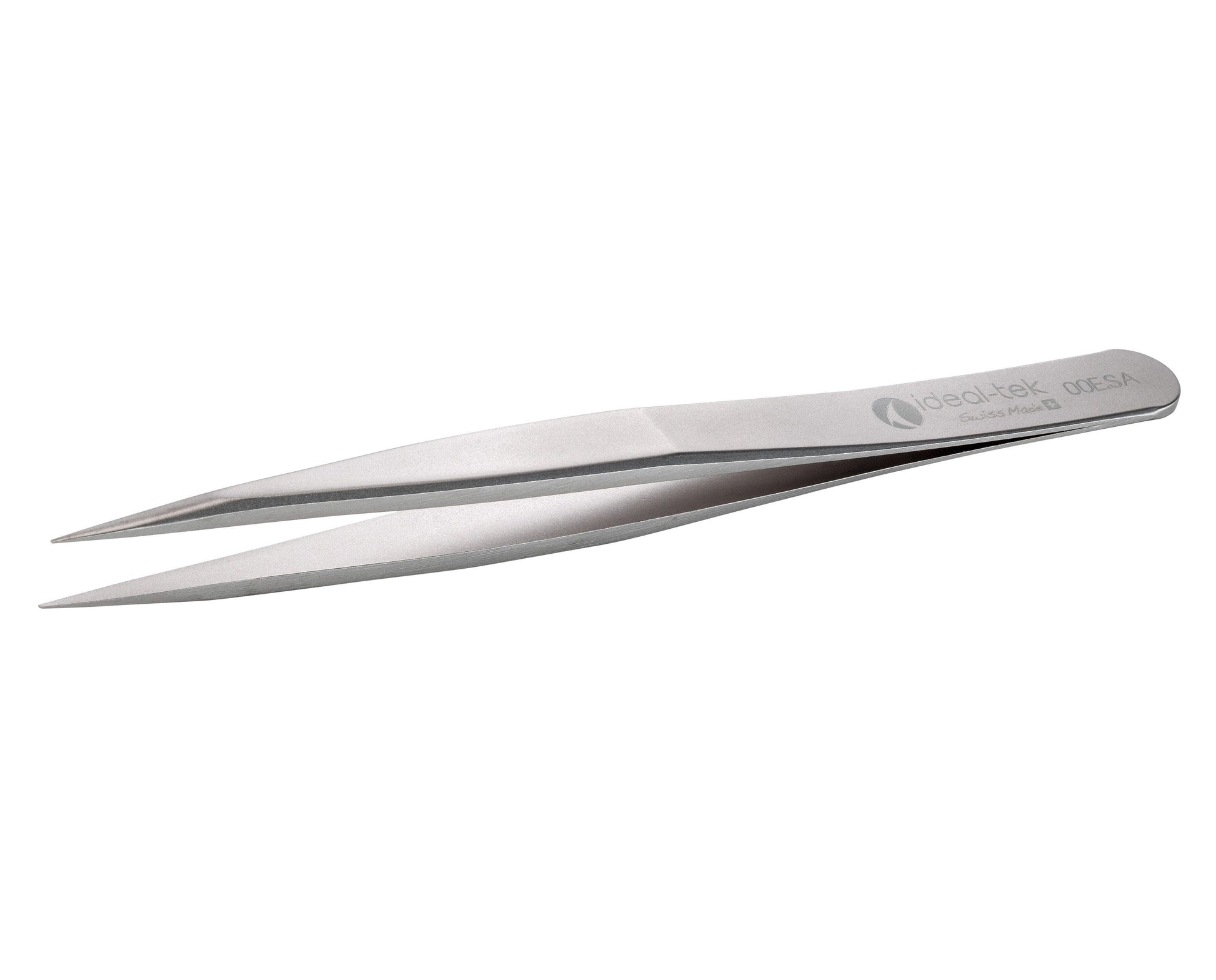 Ideal-tek 00E.SA.0 High Precision Tweezers, Style 00E, Anti-Acid/Anti-Mag SS, 120mm-4.7"