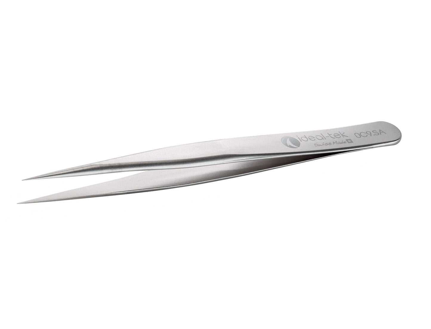 Ideal-tek 0C9.SA.0 High Precision Tweezers, Style 0C9, Anti-Acid/Anti-Mag SS, 90mm-3.5″